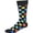 Black, variant on Sierra Socks Men Cotton Polka Dot Crew Socks M011619