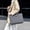 Gray, variant on NWOKYZGH Laptop Computer Shoulder Bag Carrying Case, Water-Repellent Fabric Briefcase, Lightweight Toploader, Business Casual