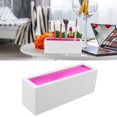 thumbnail image 2 of Caja de maquillaje, caja de almacenamiento de cosméticos de silicona, organizador de cosméticos, contenedor de almacenamiento de maquillaje, funcionamiento suave, 2 of 8