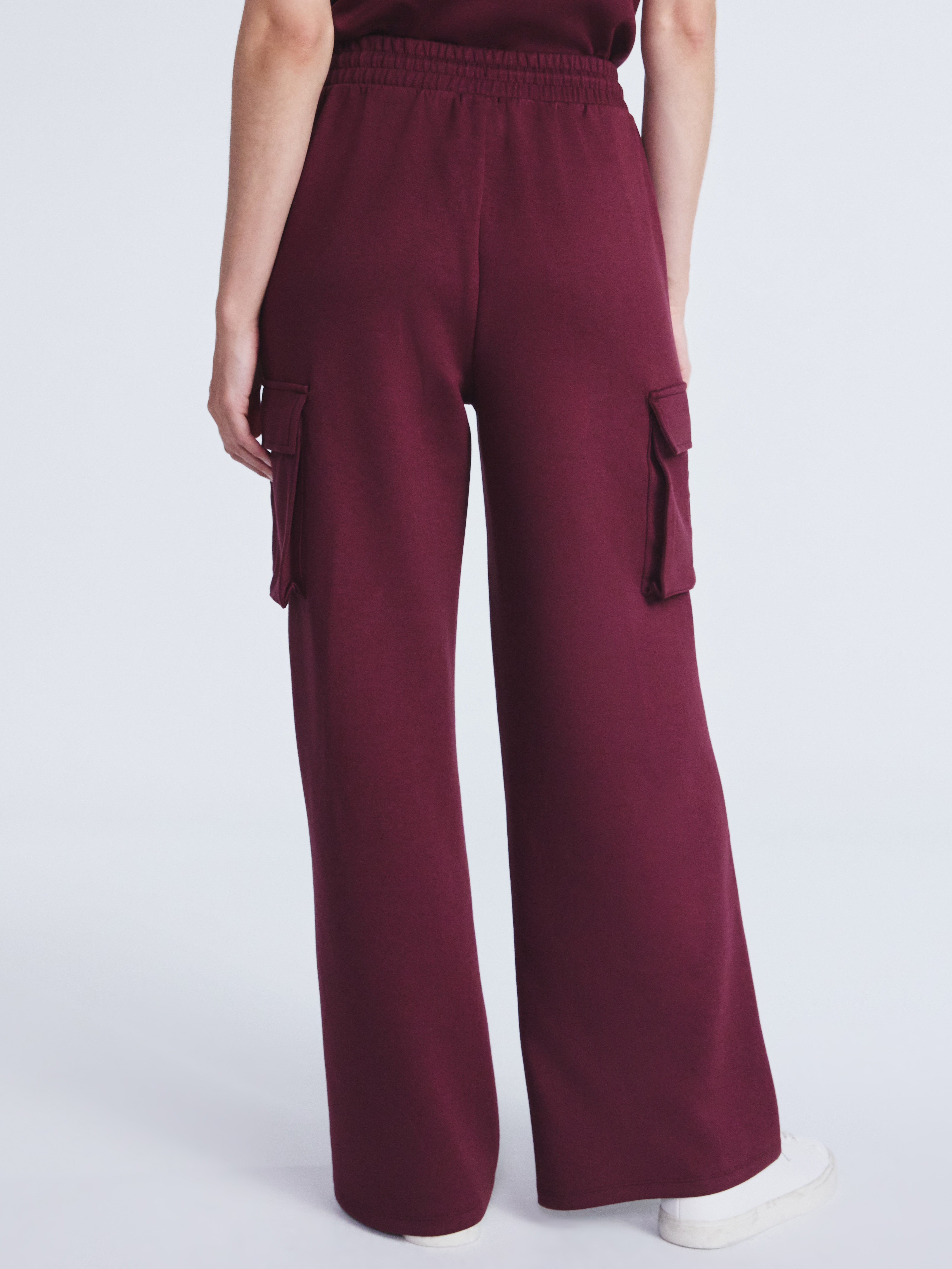 Scoop Women's and Women's Plus New Scubaknit Cargo Pants, Sizes XS-4X