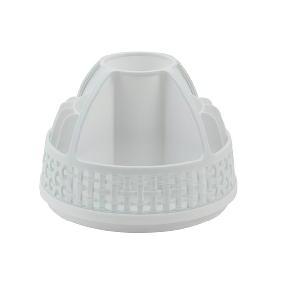 Thinkspace Beauty Rotating Cosmetic Organizer, White