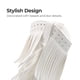 thumbnail image 3 of Botas de Vaquera para Niñas DREAM PAIRS Blancas con Flecos Talla 3, 3 of 6