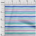 thumbnail image 2 of oneOone Viscose Jersey Dark Blue Fabric Stripes Quilting Supplies Print Sewing Fabric By The Yard 60 Inch Wide, 2 of 4
