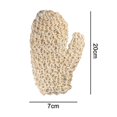 thumbnail image 5 of Guante de baño de sisal tejido a mano, guantes de fregado naturales, toalla de baño exfoliante por todo el cuerpo, 5 of 5