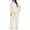 Beige, variant on ASDFVBKG Lounge Sets for Women 2 Piece Sweatsuits Long Sleeve Sweatshirt Wide Leg Athletic Pants Matching Sets with Pockets Solid Color Loose Dressy Outfits Wine 2XL