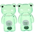 thumbnail image 4 of Worgeous 2pcs Frog Coin Container Transparent Coin Storage Multi-Function Money Saving Box Practical Coin Box, 4 of 8