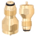 thumbnail image 4 of Adaptador De Llenado De Propano, Conexión Rápida Fácil De Instalar Mini Adaptador De Llenado De Tanque De Propano Latón Sólido Universal Para Acampar Para Cilindro Pequeño, 4 of 8
