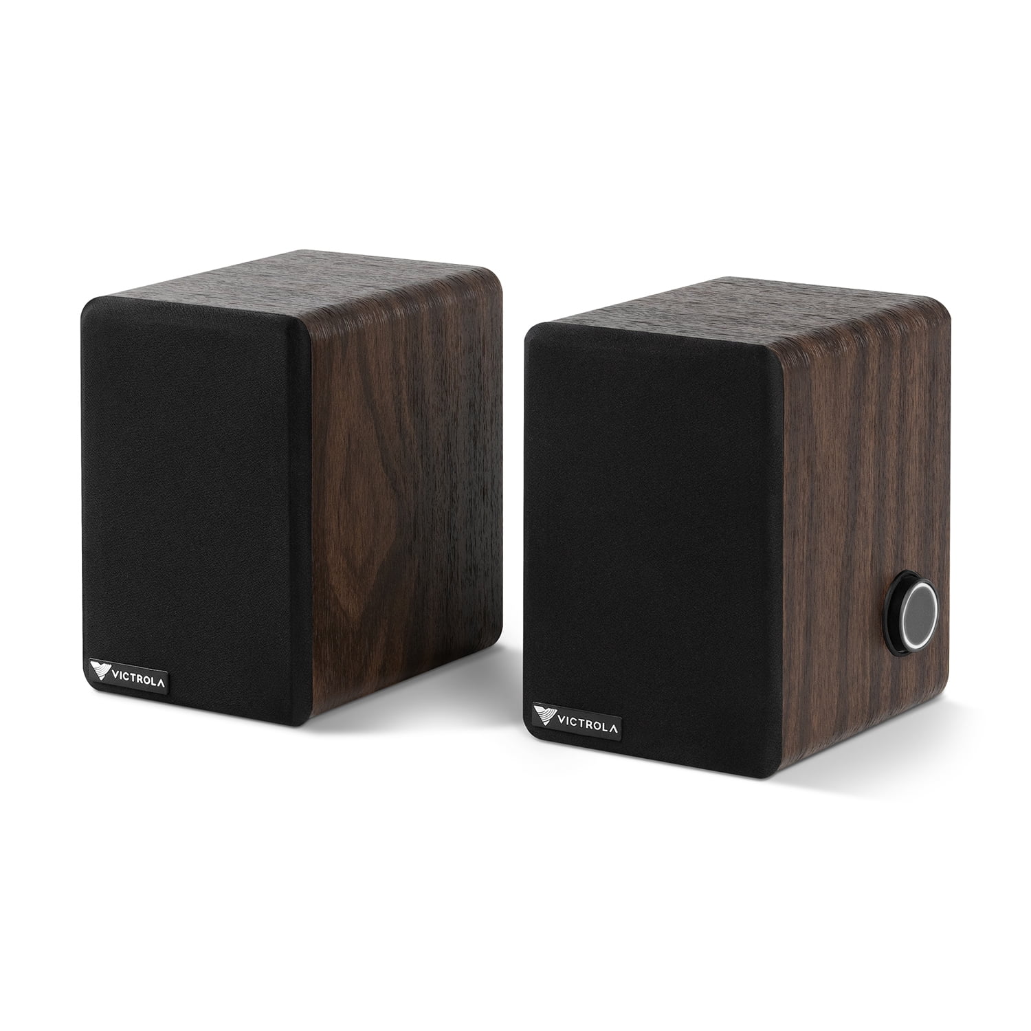 Victrola Premiere M1 Powered Bookshelf Speakers - Pair (Espresso)