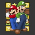 thumbnail image 2 of Boy's Husky Nintendo Mario and Luigi  Graphic T-Shirt, 2 of 3