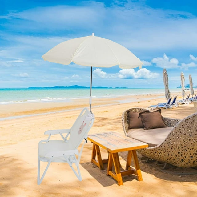 Silla De Playa Para Niños, Cómoda Y Resistente, Plegable, Portátil, Con Sombrilla A Prueba De Sol, Para Actividades Al Aire Libre, Playa, Picnic, Parque