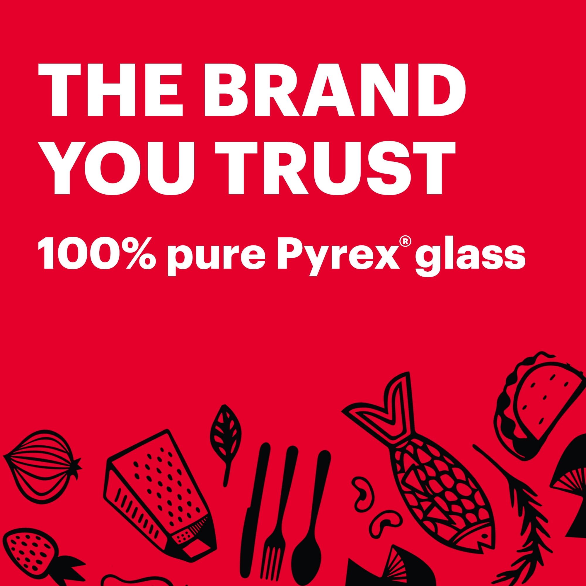 Pyrex Glass 4 Quart Prepware Mixing Bowl
