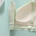 thumbnail image 3 of Women Solid Maternity Open Button Breastfeeding Bra Pulls Up Sag Feeding Comfort Thin, 40, Pink, 3 of 3