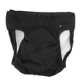 thumbnail image 1 of Female Dog Physiological Pants Highly Absorbent Leakage Proof Protective Adjustable Dog Nappies for Female Dogs Black M, 1 of 1