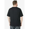 thumbnail image 3 of KingSize Men's Big & Tall Shrink-Less Lightweight Pocket Crewneck T-Shirt, 3 of 6