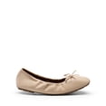 thumbnail image 2 of Women Foldable Flats Square Toe Ballet Shoes Bowknot Detail Comfortable Lightweight Slip On Dress Flats for Travel, 2 of 9