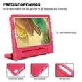 thumbnail image 3 of Dteck Case for Samsung Galaxy Tab A7 Lite 8.7-inch SM-T220 T225 (2021 Released),Kids Friendly EVA Foam Handle Kickstand Case Shockproof Light Weight Back Protective Cover,Rose, 3 of 5