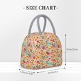 thumbnail image 2 of Easygdp Colorful Chicken Bolsa de Almuerzo Insulada Grande, Forro de Aluminio, Diseño Espacioso, a Prueba de Fugas, Ideal para Trabajo, Picnics, Viajes y Actividades al Aire Libre, 2 of 6