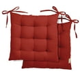thumbnail image 1 of Vargottam Set of 2 Comfortable Chair Pads Seat Cushion with Full-Length Ties for Non-Slip Support Polyester Filling for Dining | Office | Kitchen Reduces Pressure & Washable, 1 of 9
