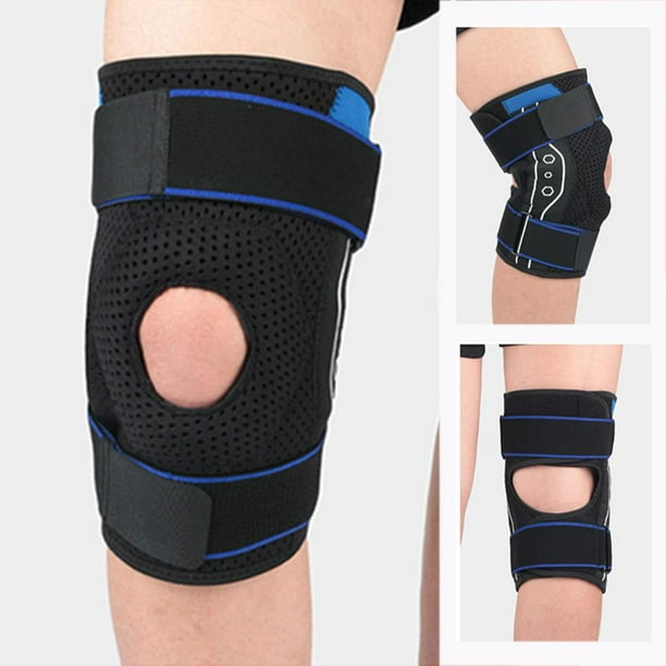 Adjustable Compression Knee Support Brace - Hinged Knee Brace for Pain  Relief