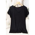 thumbnail image 3 of LOLA BAMBOO V-NECK TEE, 3 of 3