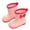 a-Red313123, variant on VNKIDY Girls Kids Bow Decor Rain Boots Light Waterproof Anti Skid Shoes For Rainy Weather Outdoor Casual Activities Trendy Footwear