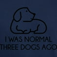 thumbnail image 3 of CafePress - I Was Normal Three Dogs Ago Dark T Shirt - Men's Classic Graphic Cotton T-Shirt, 3 of 4