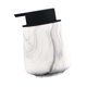 thumbnail image 5 of Dispensador de jabón de cerámica, dispensador de loción reutilizable para baños de hotel. Negro blanco, 5 of 9