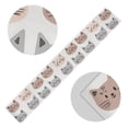 thumbnail image 5 of Yayeee Table Runner 70 inches Long Home Kitchen Dinning Party Decoration, Gray Cat Pattern, 5 of 7