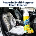 thumbnail image 3 of 4-in-1 Multi-Enzyme Foam Cleaner-Cleaning Kit, All Purpose, Powerful & Multipurpose Car Interior Foam Cleaner, Lemon Fresh Scent, Deep Clean Car, Kitchen, Bathroom, Sofa, 3 of 7