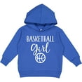 thumbnail image 2 of Inktastic Basketball Girl Sports Toddler Hoodie, 2 of 4