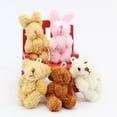 thumbnail image 1 of Casa de muñecas casa de muñecas simulación oso de peluche conejito juguete escena en miniatura modelo accesorios de disparo, 1 of 5