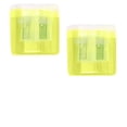 thumbnail image 3 of 6 Packs Pencil Sharpener, 1.5*1.57 Inch Transparent Sharpener, Pencil Sharpener Kids, Pencil Sharpener for Colored Pencils, Sharpener, School Supplies Candy Color Pencil Planer, 3 of 7