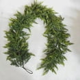 thumbnail image 5 of 1.5m Premium Artificial Cedar Christmas Garland, Thick Realistic PVC Greenery for Fireplace Mantel Winter Holiday Decor, Reusable Indoor Outdoor Home Party Decoration with Natural Look, 5 of 8
