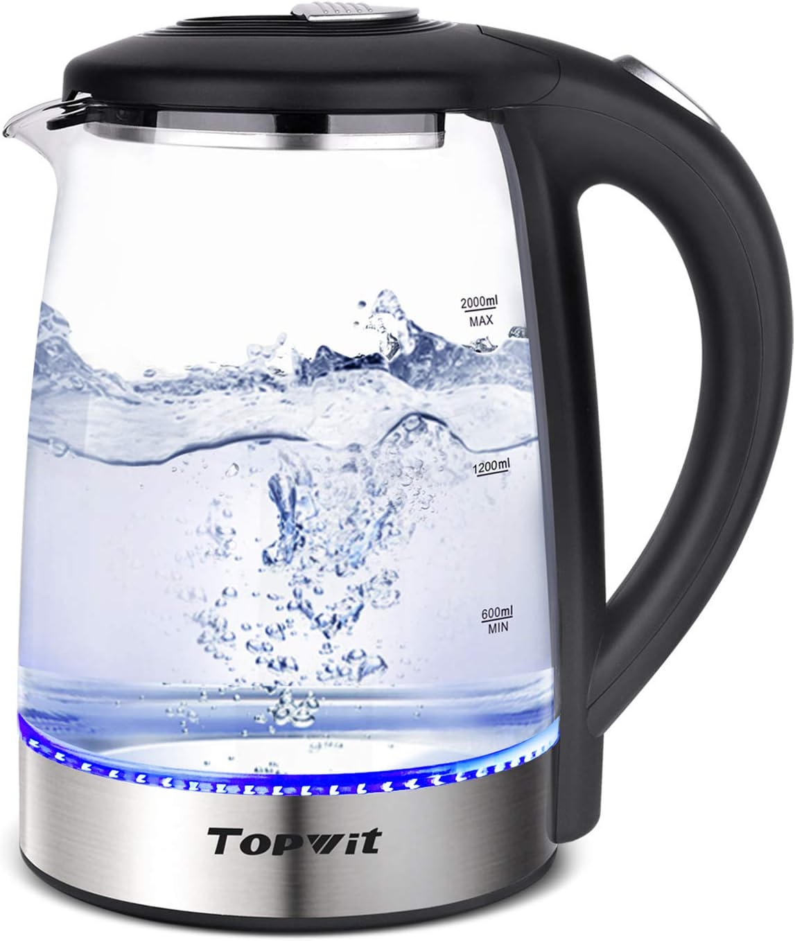 glass hot water jug