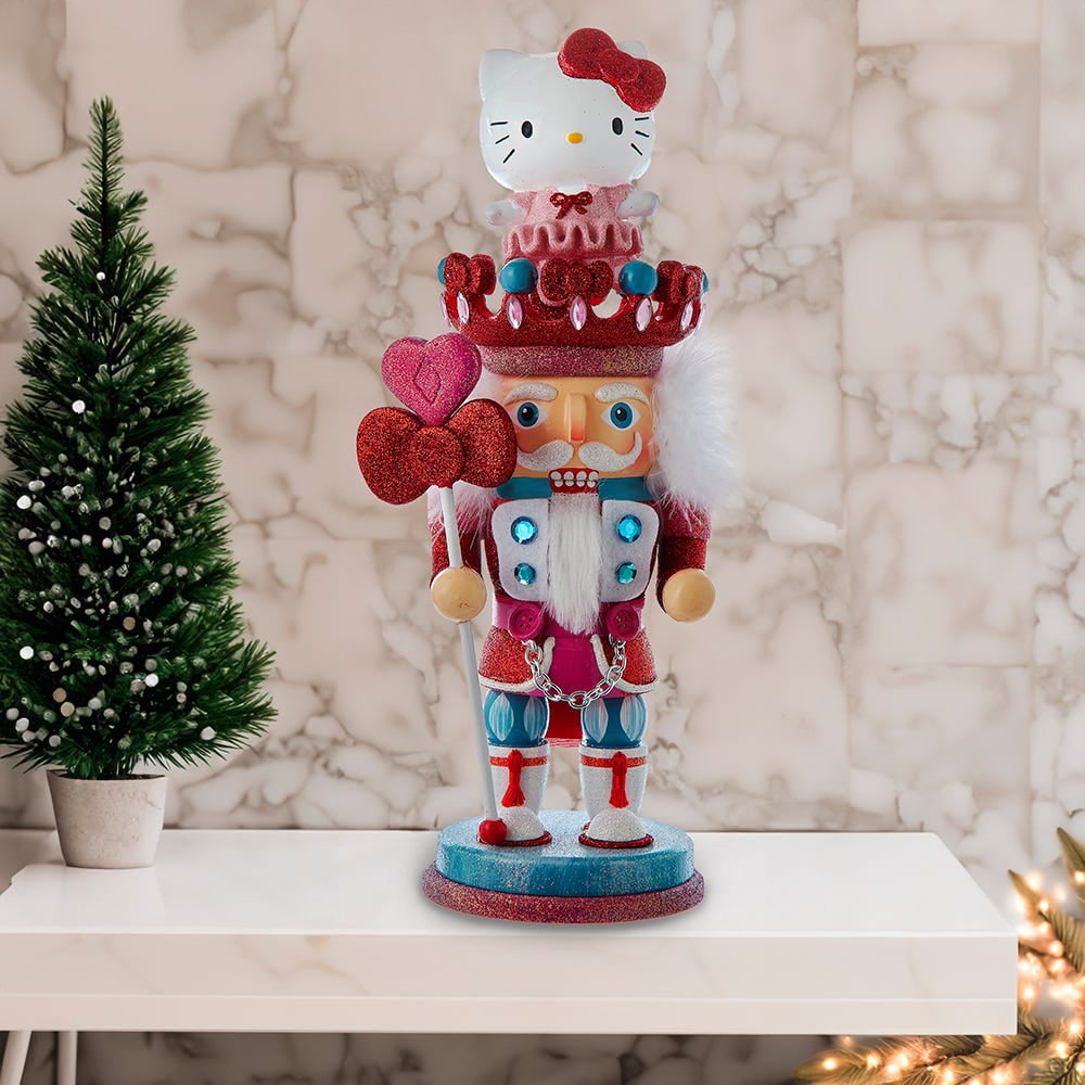 Hello Kitty 14 in. Hollywood Nutcrackers Hello Kitty Nutcracker