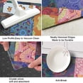 thumbnail image 3 of Colorful Pioneer Flower Patchwork Kitchen Rug Mat,Kitchen Runner Rugs Non Skid Washable,Decorative Kitchen Floor Mats for Kitchen,Sink,Laundry,17"X47", 3 of 5