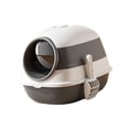 thumbnail image 3 of lionlar Cat Litter Box with Lid Anti Splashing Cat Toilet Fully Enclosed Extra Large, 3 of 9