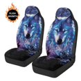 thumbnail image 3 of Uorisanigo Seat Covers for Cars, Trucks, & SUV - Set of 2 Front Seat Covers for Cars - Easy Installation Starry Wolf Seats Protection for SUV Interior Cover & Seats Cover Accessories, 3 of 7