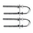 thumbnail image 4 of Pernos en U,Sujeción de perno en U para de proa de popa de barco marino,Tuercas hexagonales de acero inoxidable para yates RV Montaje de arandela,Hardware para cubierta de navegación, 4 of 8