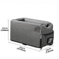 thumbnail image 3 of Travel Comfortably with Your Pet: Pet Car Booster Seat with Central Control Handbag & Car Kennel, 3 of 5
