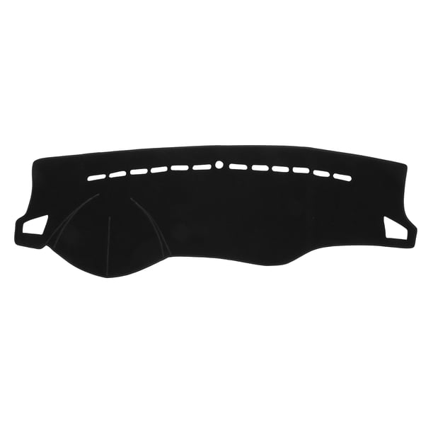 Funda de tablero de automóvil Unique Bargains para consola central, tapete antideslizante para Kia Rio 2006-2011, poliéster negro 1Pc