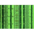 thumbnail image 1 of Ahgly Company Indoor Rectangle Oriental Green Industrial Area Rugs, 8' x 10', 1 of 4