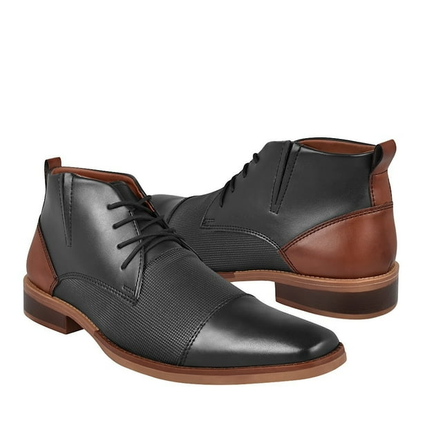 BOTINES CASUALES PARA CABALLERO STYLO 9H3502 NEGRO Stylo 9H3502