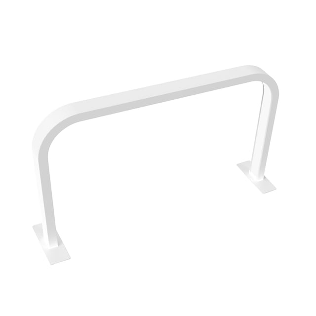 Lámpara de media luna para uñas, lámpara de mesa para manicura, lámpara LED en forma de U de 33 cm, lámpara de escritorio LED para manicura y extensiones de pestañas. blanco