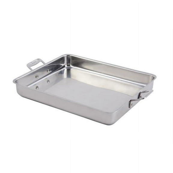 14.62 x 12 x 2.25 in. Cucina Large Square Pan & Induction Bottom, 5 quart