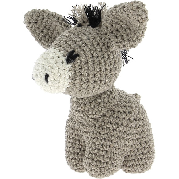 Hoooked Donkey Joe Yarn Kit W/Eco Brabante Yarn-Taupe