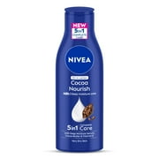 NIVEA Body Lotion for Very Dry Skin, Cocoa Nourish, with Coconut Oil & Cocoa Butter, For Men & Women, 200 ml