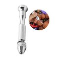 thumbnail image 4 of Lefu Mini Tiny Micro HSS Spiral Hand Push Drill Chuck drill 0.3-3.2mm Pin Vise Bit, 4 of 9