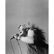 Janis Joplin performs at 1968 Nor Cal Folk Rock Fest San Jose 4x6 inch photo