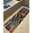 thumbnail image 3 of Trendy Rug, Minimal Shapes Rug, Ethnic Rug, Geometric Rug, Car Mat, Bathroom Rug, Entry Rug, Gift Rug, Colorful Rug, Modern Rug, Printed Rug, 2.6'x5' - 80x150 cm, 3 of 8